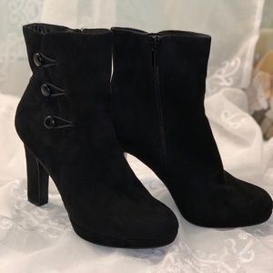 Impo platform dress booties